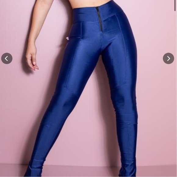 S - L DARK BLUE BIA PRADA PANTS # 135-135 - Picture 1 of 8